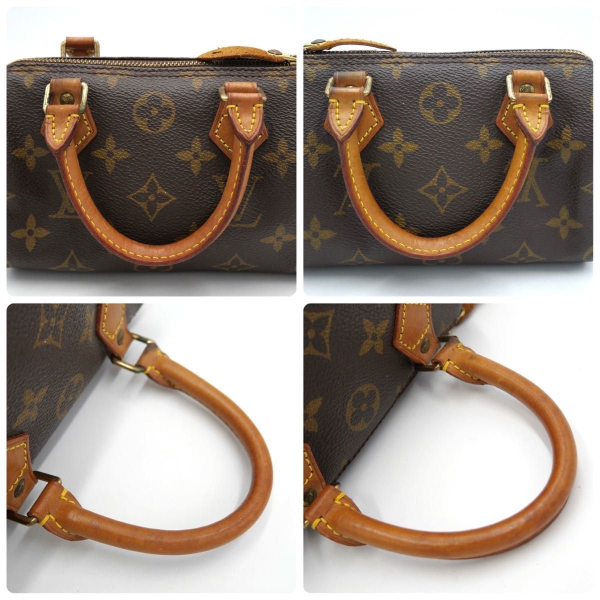 ルイヴィトン ミニ スピーディ ショルダーバッグ モノグラム カデナ 鍵