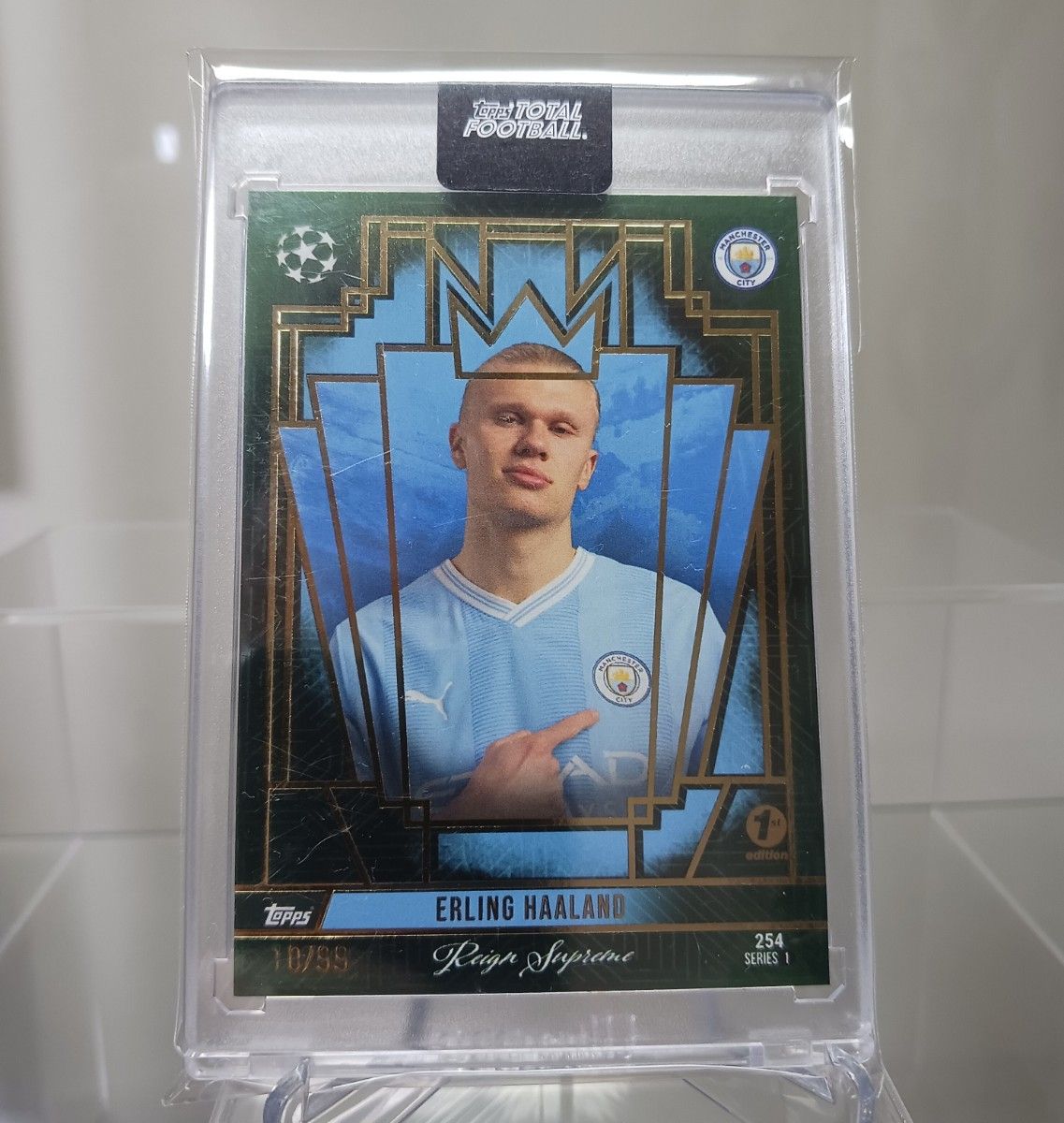 99枚限定 topps HAALAND ハーランド マンチェスターシティ ファースト