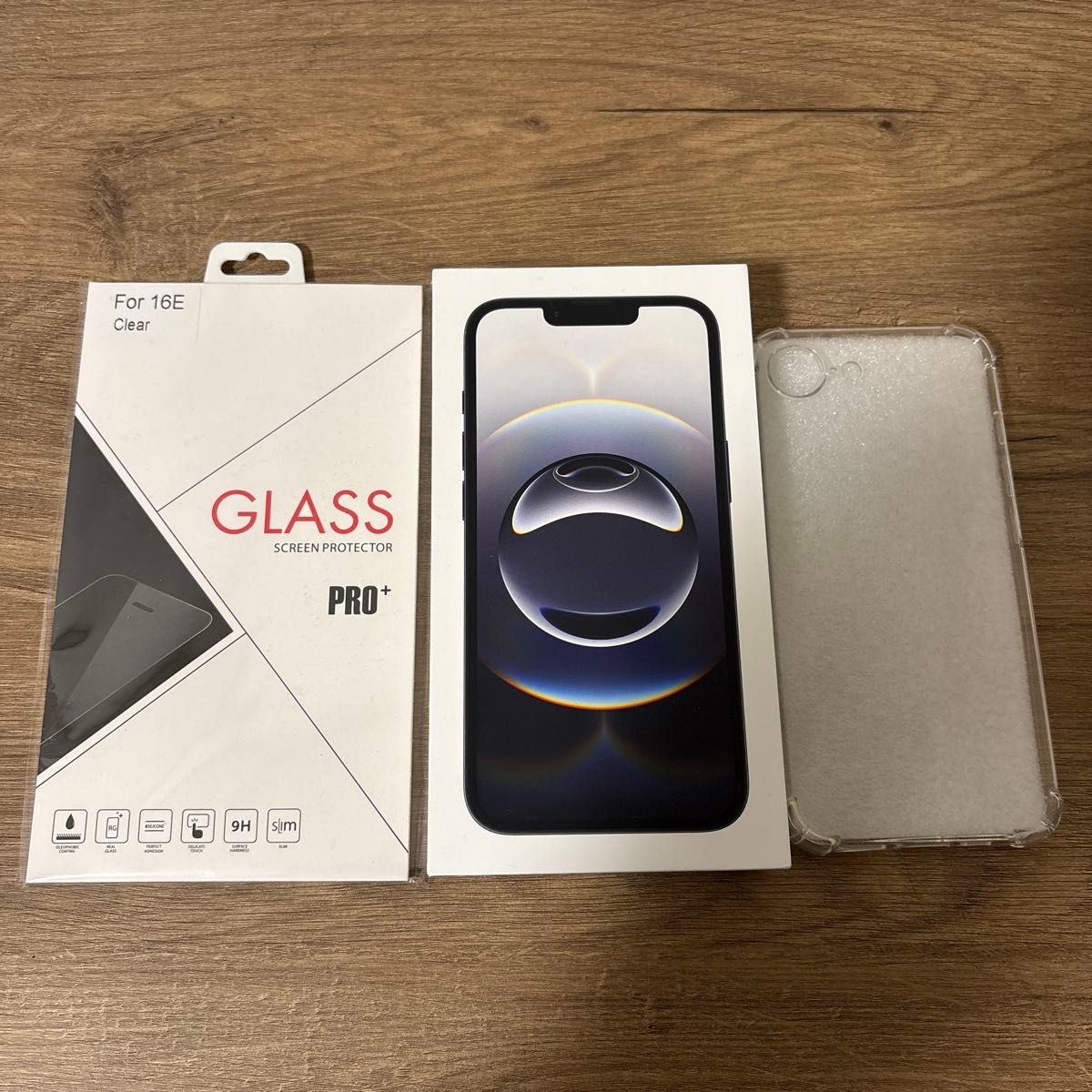 iPhone16e 128GB ブラック SIMフリー 新品未開封 フィルムケース付き