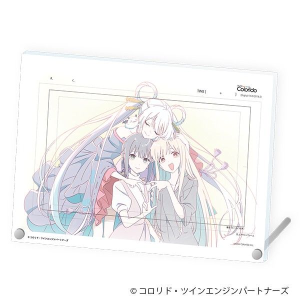 映画 超かぐや姫 劇場グッズ ラフ原画 A5アクリルパネル 劇場公開