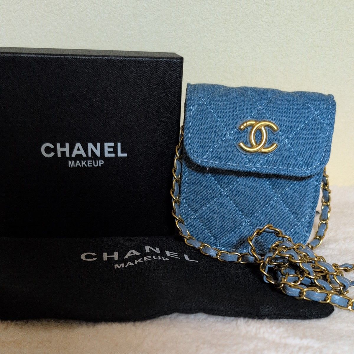 新品未使用 シャネル ノベルティ デニムミニショルダーバッグ｜Yahoo