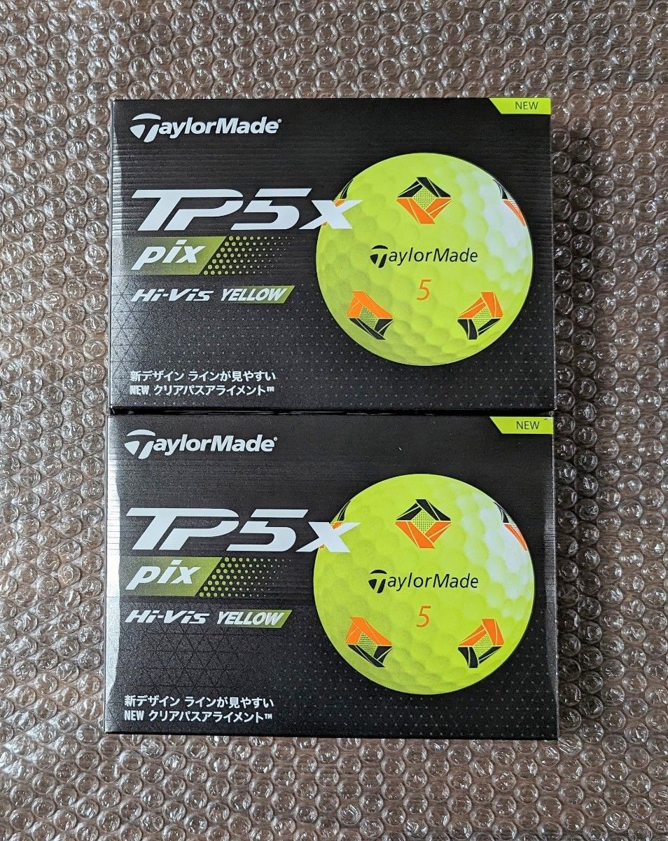 新品 テーラーメイド TP5x pix イエロー 2024年モデル 2ダース｜Yahoo