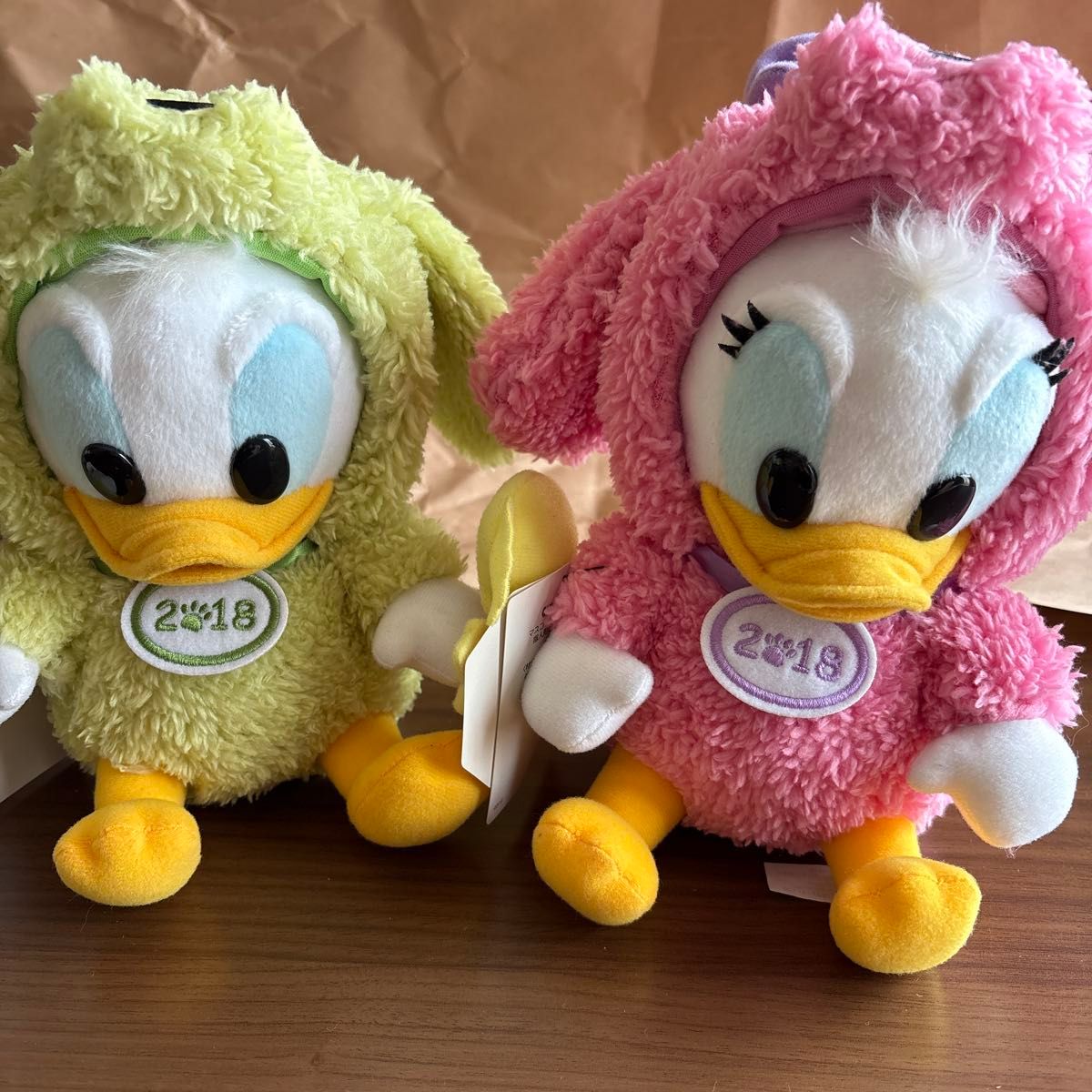 東京ディズニーリゾート ドナルド デイジー ぬいぐるみ 2018 干支 戌年