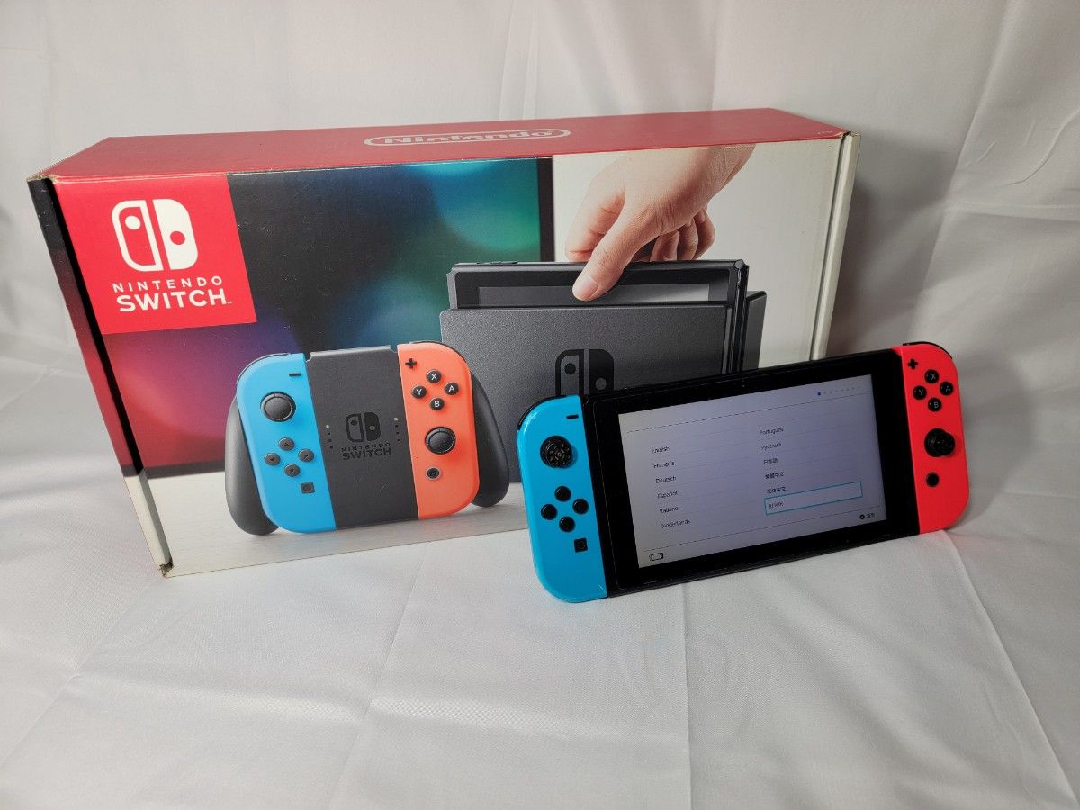 Nintendo Switch ニンテンドースイッチHAC-001 初期型 ネオンブルー