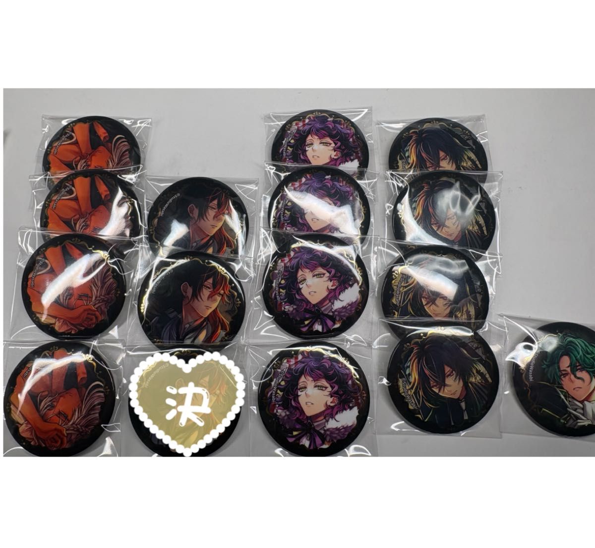 悪魔執事と黒い猫 あくねこ サンリオコラボ 缶バッジ｜Yahoo!フリマ