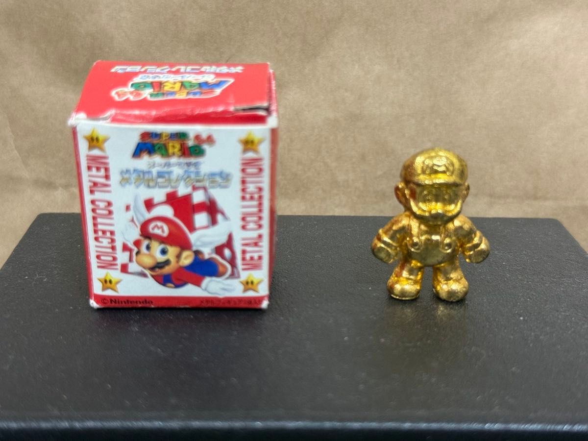 スーパーマリオ64 メタルコレクション ゴールドマリオ フィギュア