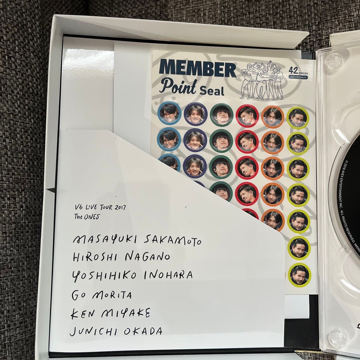 V6 LIVE TOUR 2017 The ONES（Blu-ray初回盤B）先着特典付き｜Yahoo