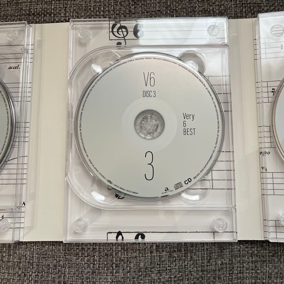 V6 Very6 BEST 初回盤A 4CD+Blu-ray 三方背ケース仕様｜Yahoo!フリマ