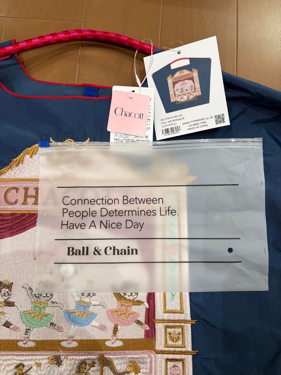 Chacott ボールアンドチェーン Ball Chain コラボ チャコット サイズL