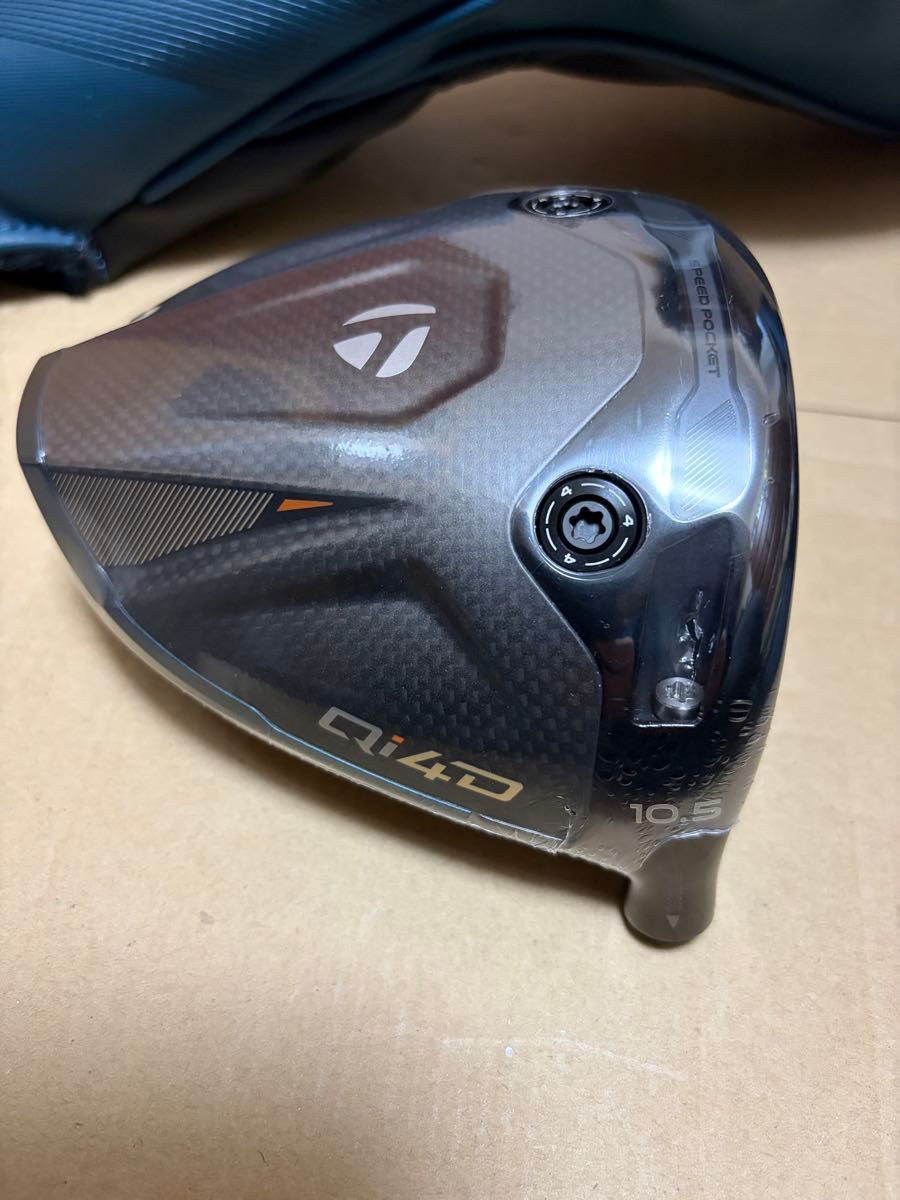 新品未使用 テーラーメイド最新ドライバー Qi4D 10 5° ヘッド