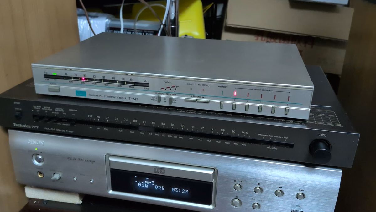 美品』松下電器産業 TECHNICS ST-8080 FM/AMチューナー Technics