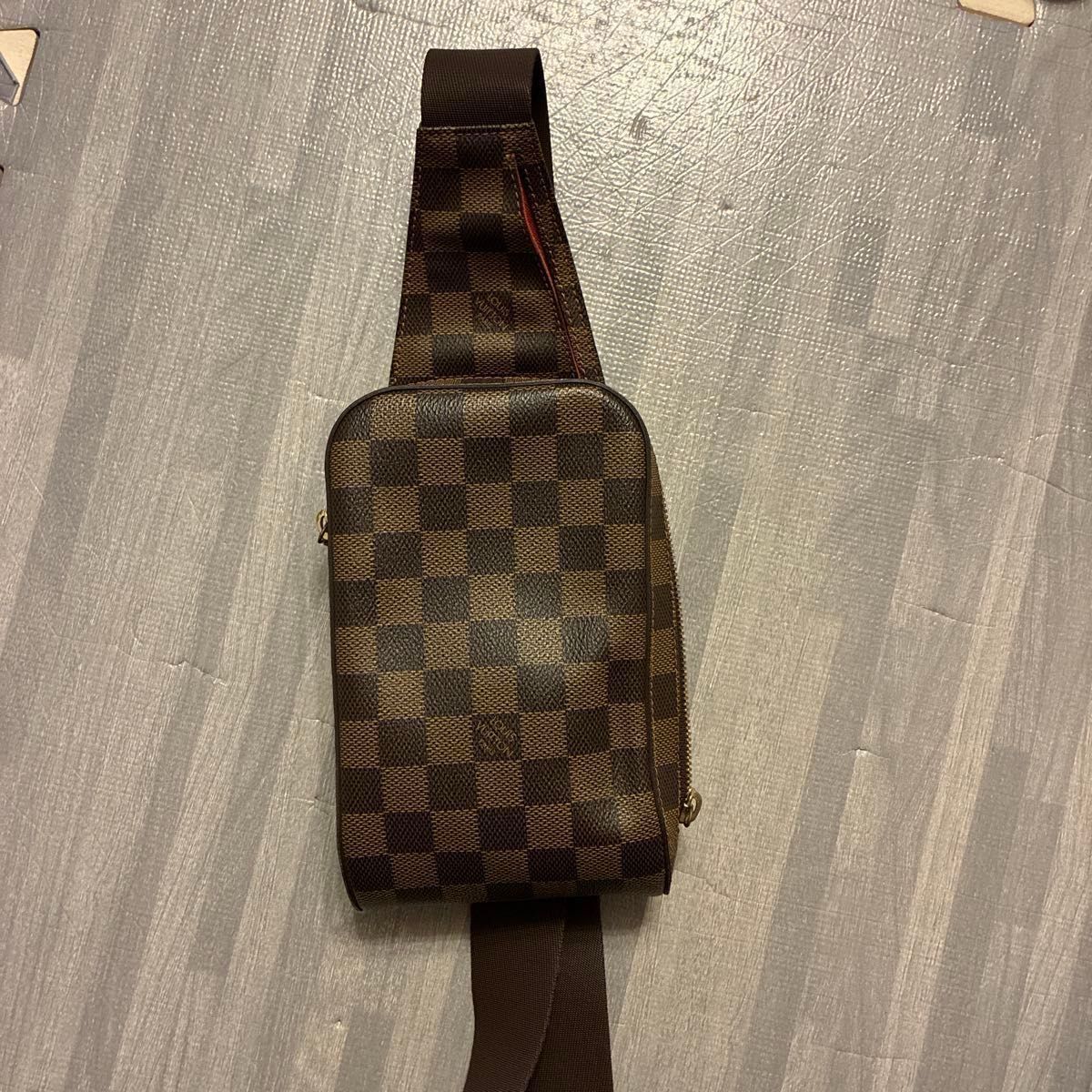 ルイヴィトン ダミエ ジェロニモス LOUIS VUITTON ボディバッグ 斜め