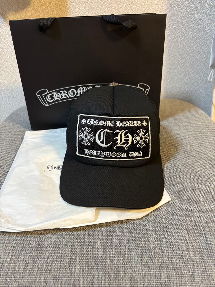 国内正規品】クロムハーツキャップ ジャパンタグ ブラック 確実正規品