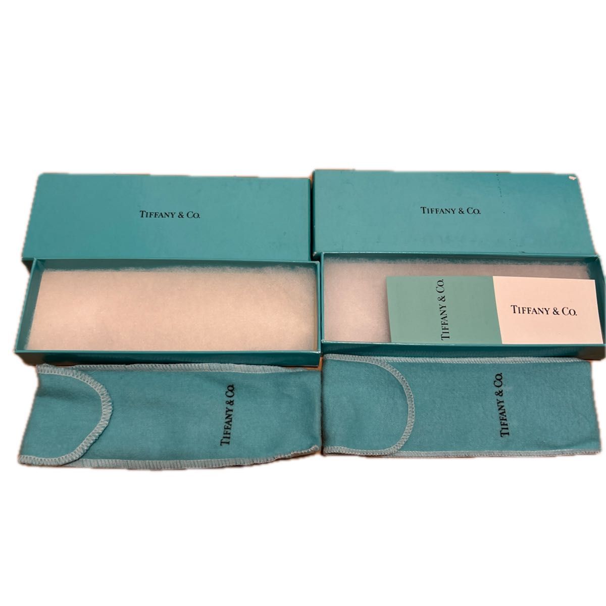 TIFFANY&Co ティファニー 空箱 巾着袋 2点セット ブルー｜Yahoo!フリマ