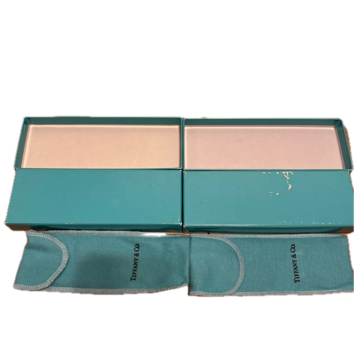 TIFFANY&Co ティファニー 空箱 巾着袋 2点セット ブルー｜Yahoo!フリマ