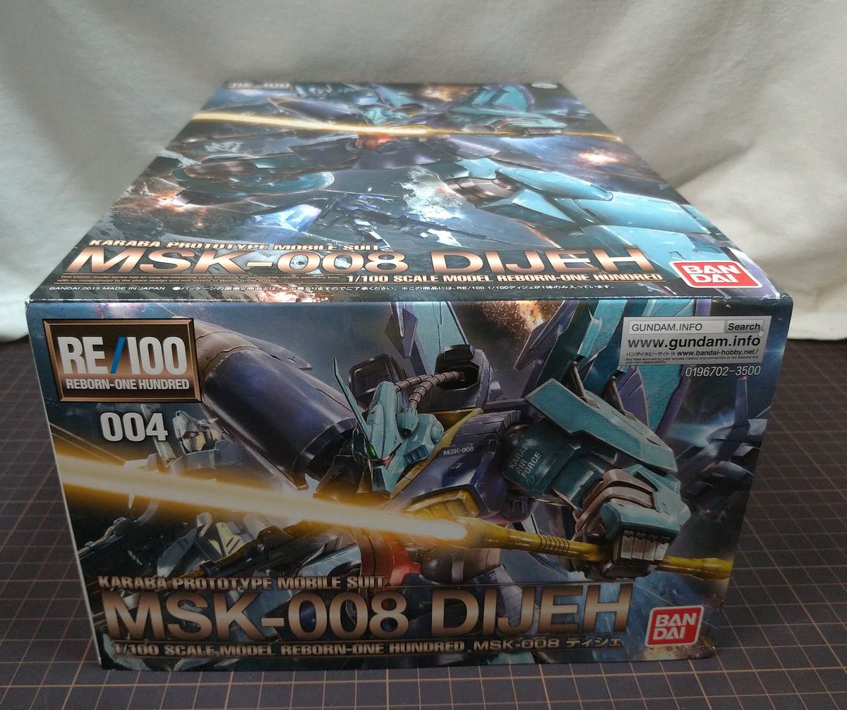 RE/100 ディジェ 未開封未組立品 赤バンダイ 商品状態は完璧です