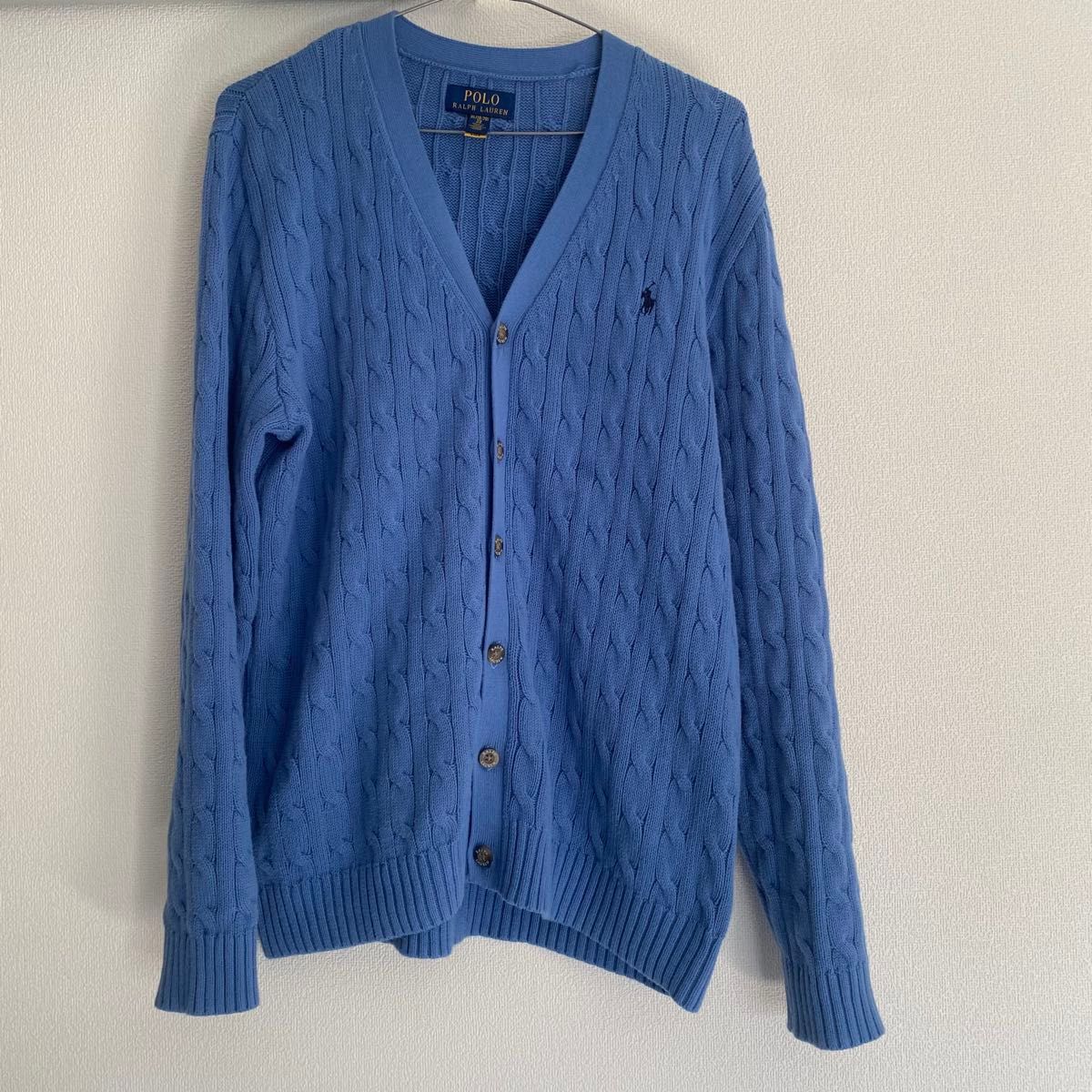 Polo Ralph Lauren ケーブルニットカーディガン M程度｜Yahoo!フリマ