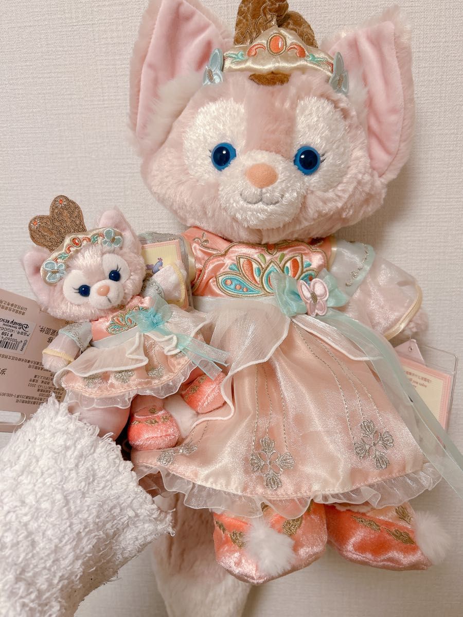 上海ディズニー限定 リーナベル ぬいぐるみSS キーチェーン 2点セット