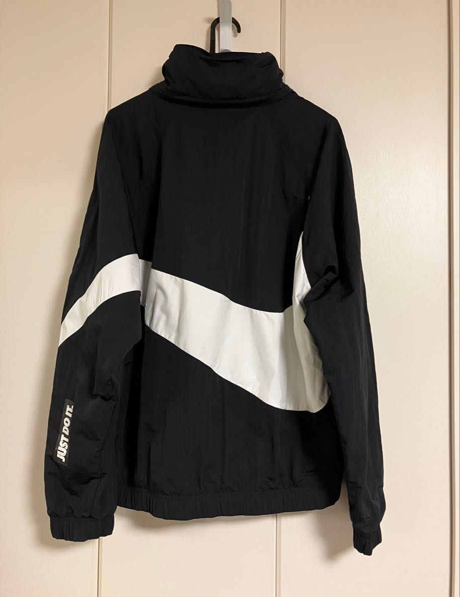 NIKE ナイキナイロンジャケット トラックジャケットビッグスウッシュM