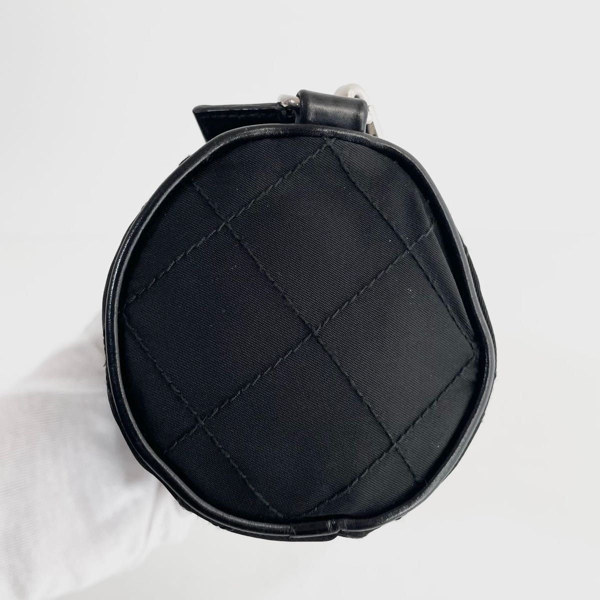 極美品】PRADA プラダ 2way チェーン ミニハンドバッグ キルティング