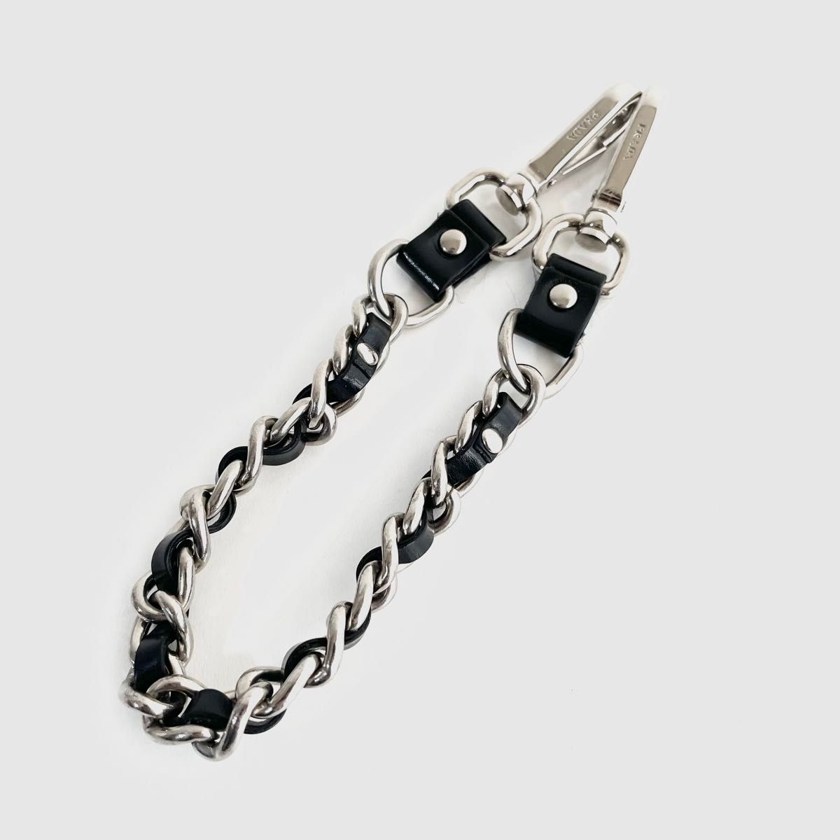 極美品】PRADA プラダ 2way チェーン ミニハンドバッグ キルティング