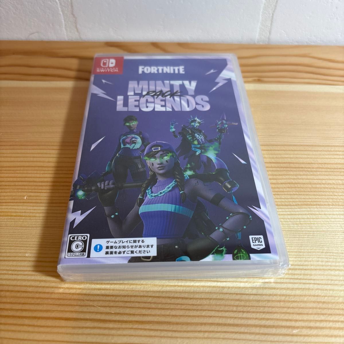 新品未開封 switch フォートナイト ミンティーレジェンドパック｜Yahoo