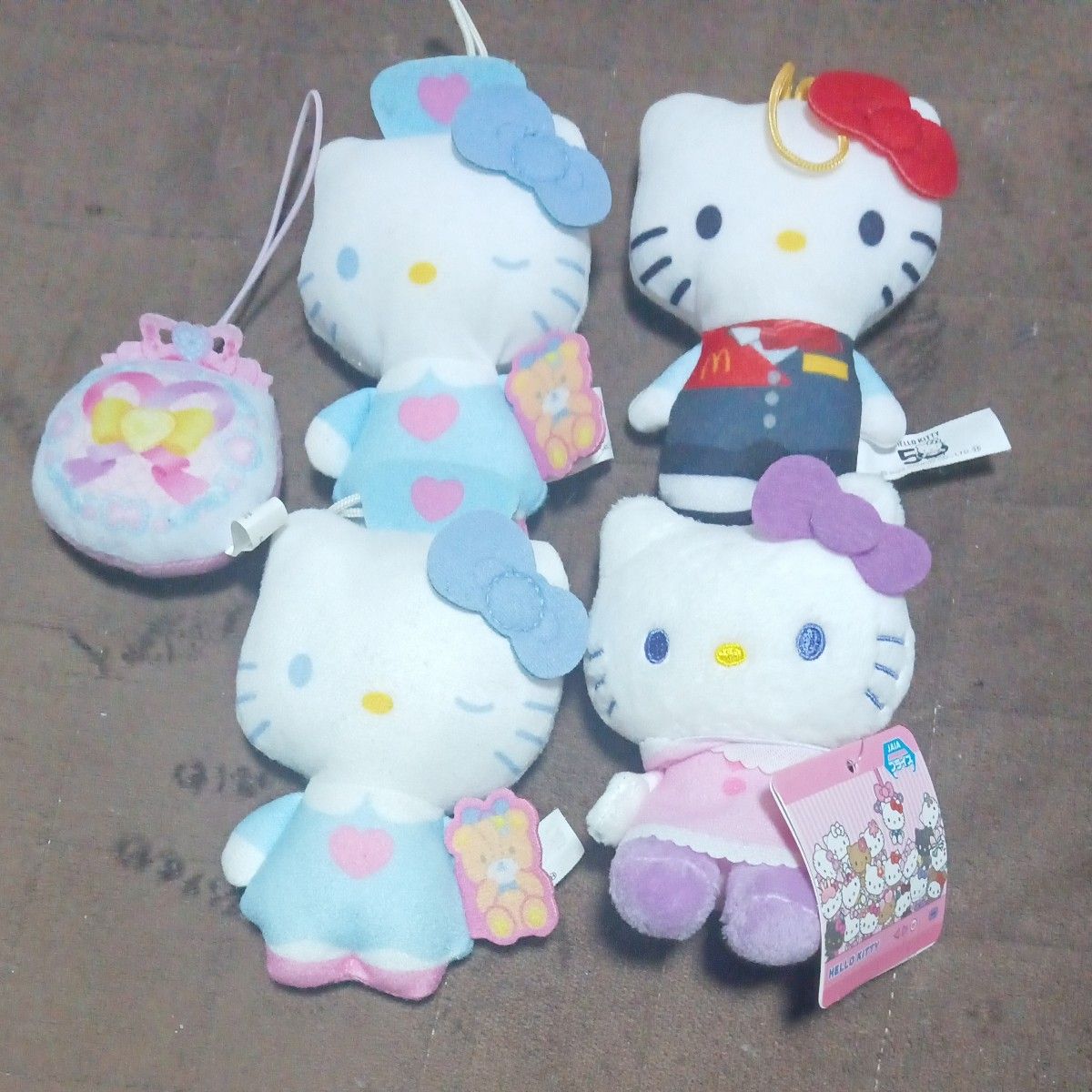 ハローキティ マスコット ぬいぐるみ 5点セット まとめ売り｜Yahoo