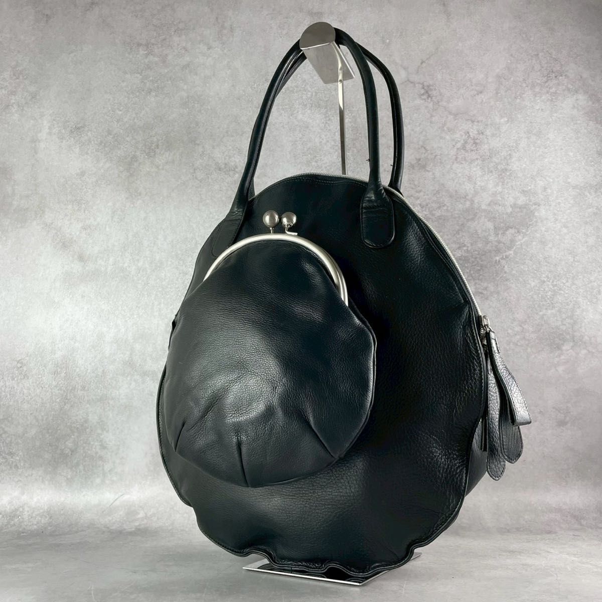 美品 Michiamo ミキアモ ショルダーバッグ トートバッグ ハンドバッグ