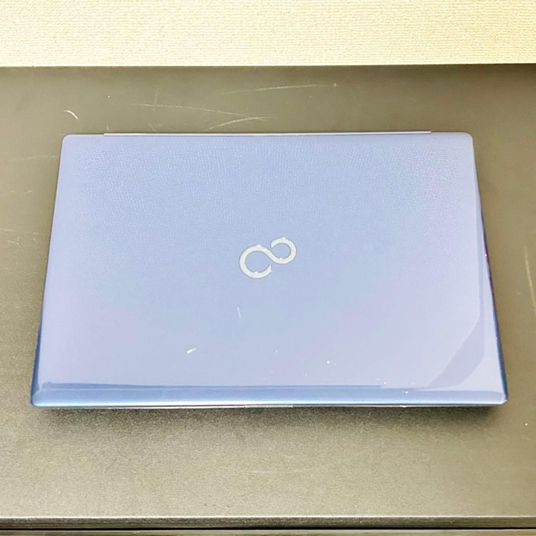 富士通 SSD起動+HDD搭載 CPU Ryzen3搭載 AH43/F3 ブルー Windows11