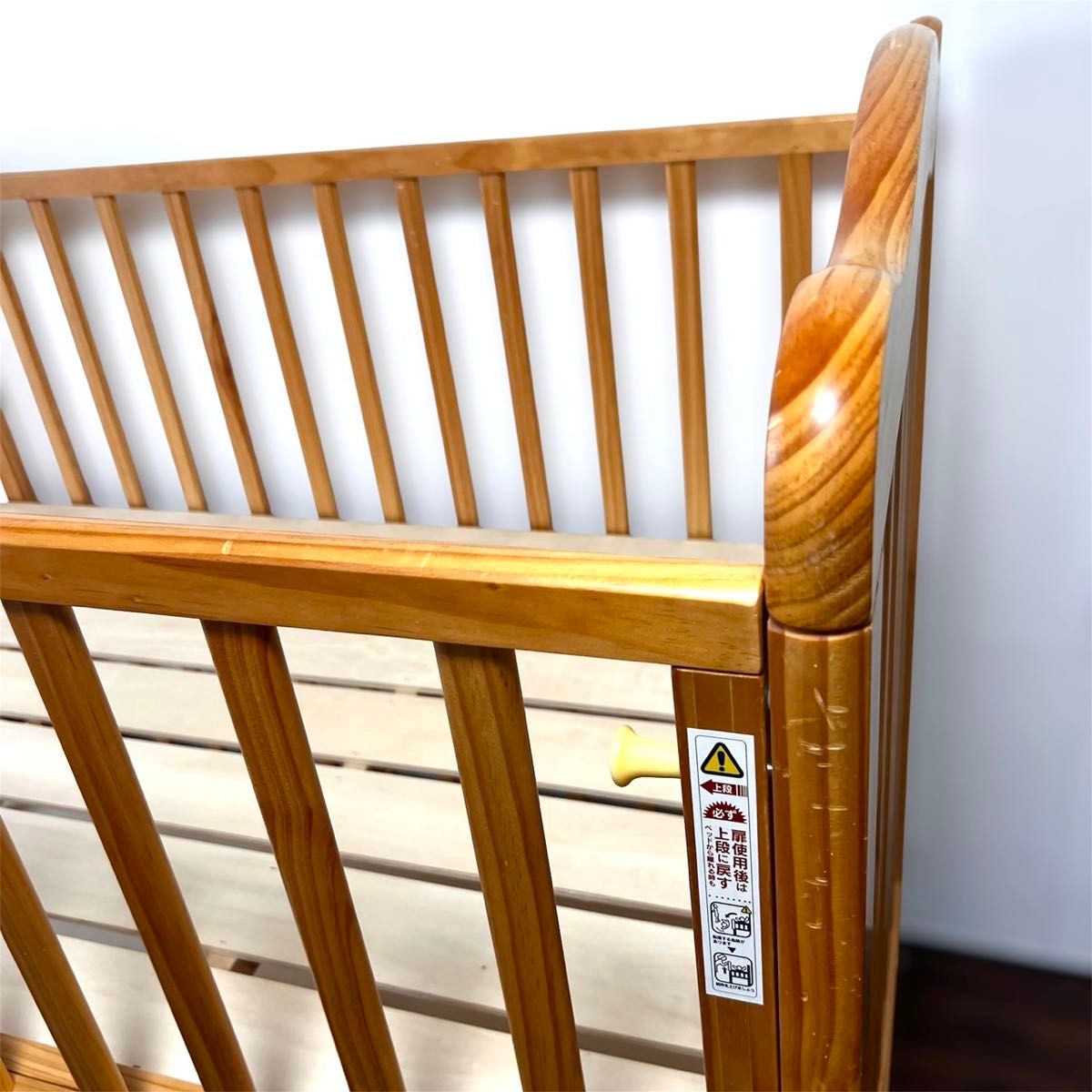 大和屋 yamatoya ベビーベッド アネシス ナチュラル｜Yahoo!フリマ（旧