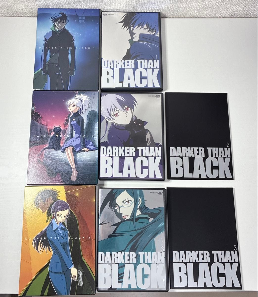 DVD&Blu-ray DARKER THAN BLACK 全巻セット 黒の契約者 流星双子
