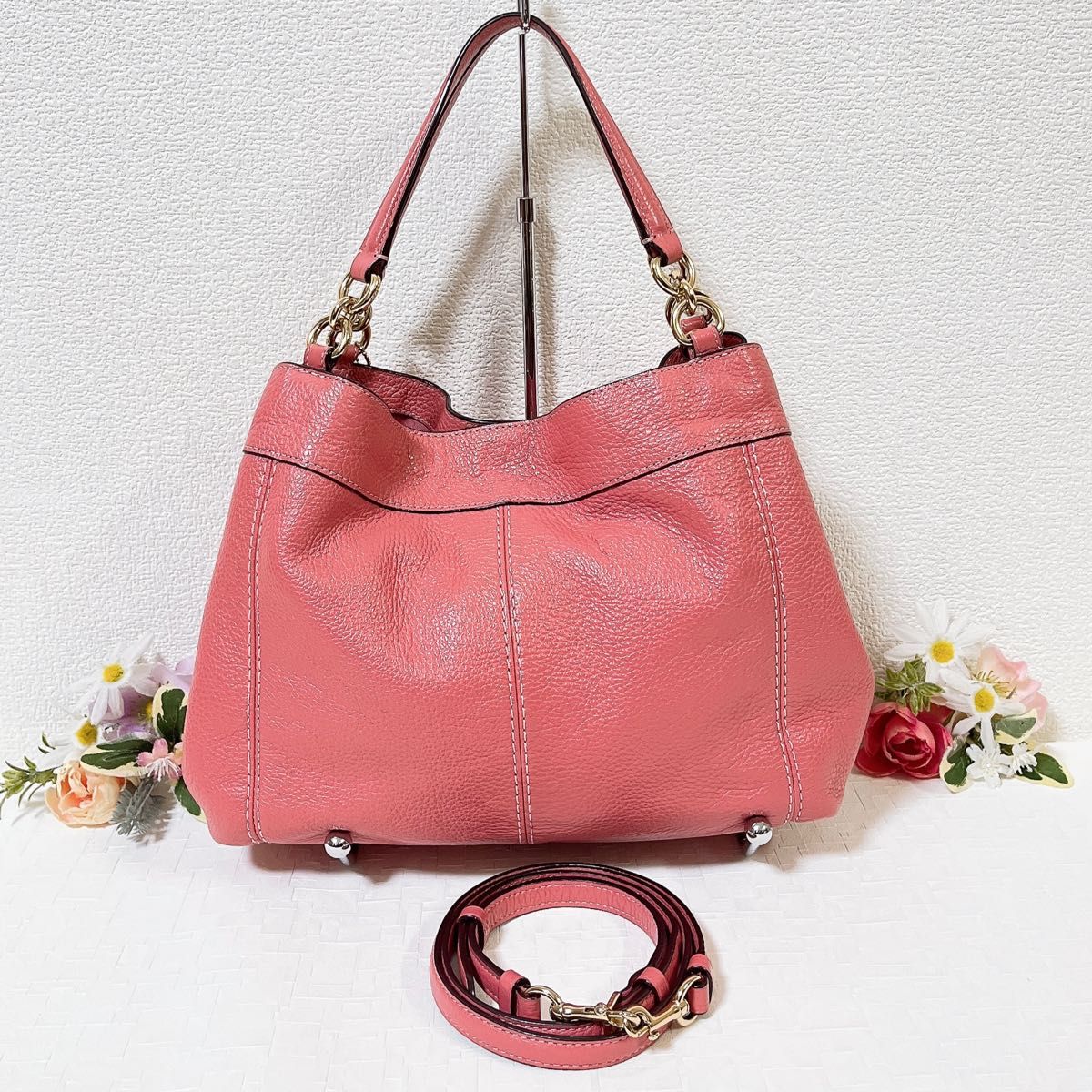 COACH コーチ ショルダーバッグ 2WAY ハンドバッグ 斜め掛け 手提げ