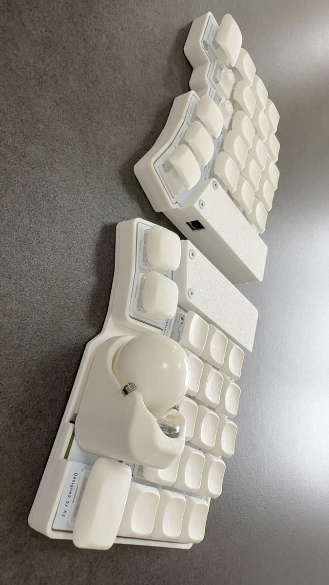 新品未使用・限定カラー】 Cornix LP無線分割キーボード+専用ポーチ