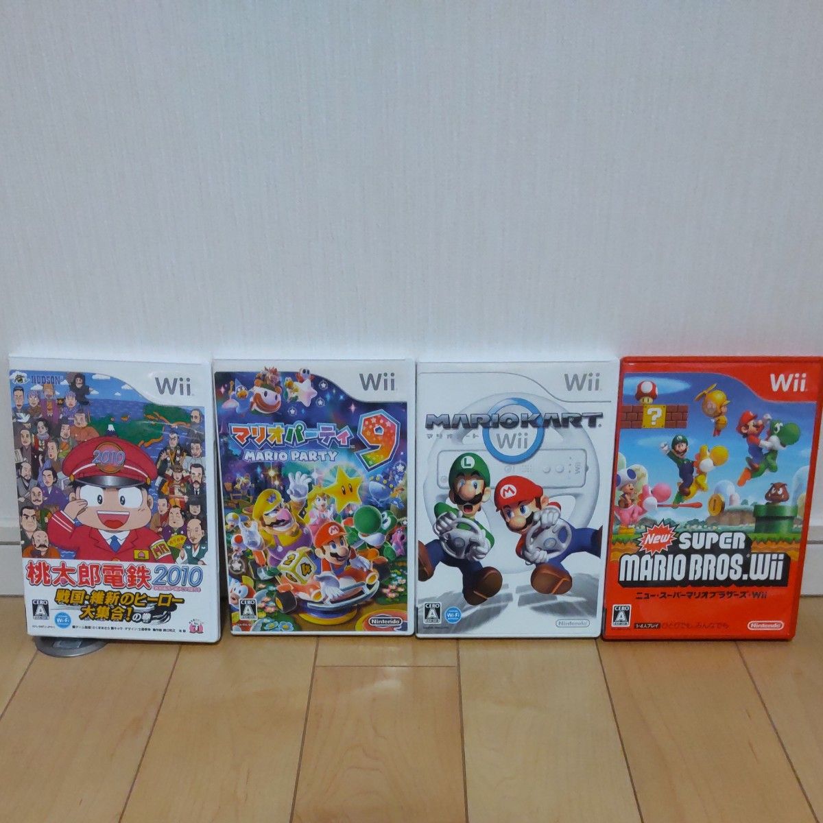 Wiiソフト 桃太郎電鉄2010 マリオパーティ9 マリオカート ニュー