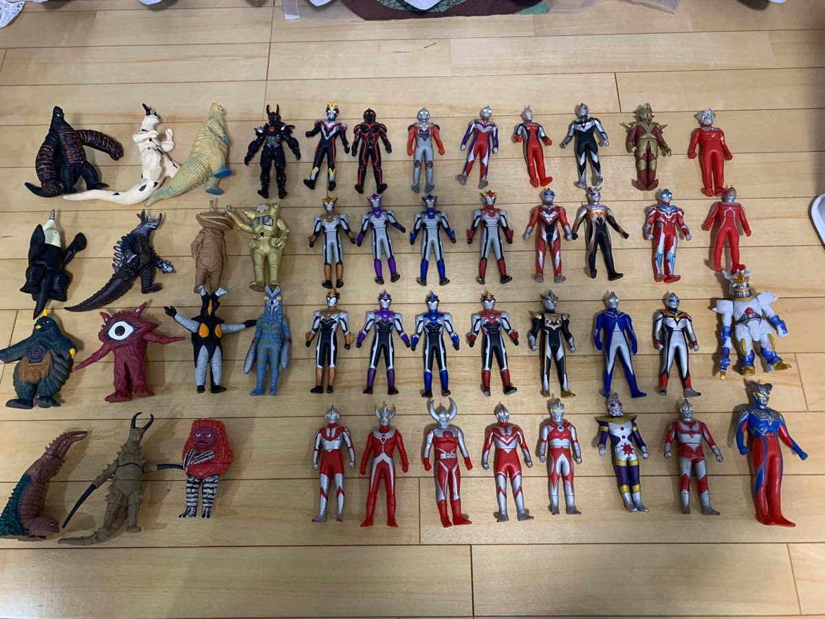 ウルトラマン ソフビ フィギュア 47体セット 怪獣 円谷プロ