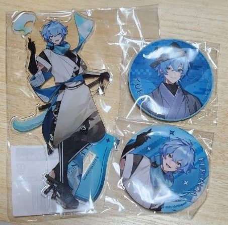 日常組 クロノア アクリルスタンド 缶バッジ セット｜Yahoo!フリマ（旧