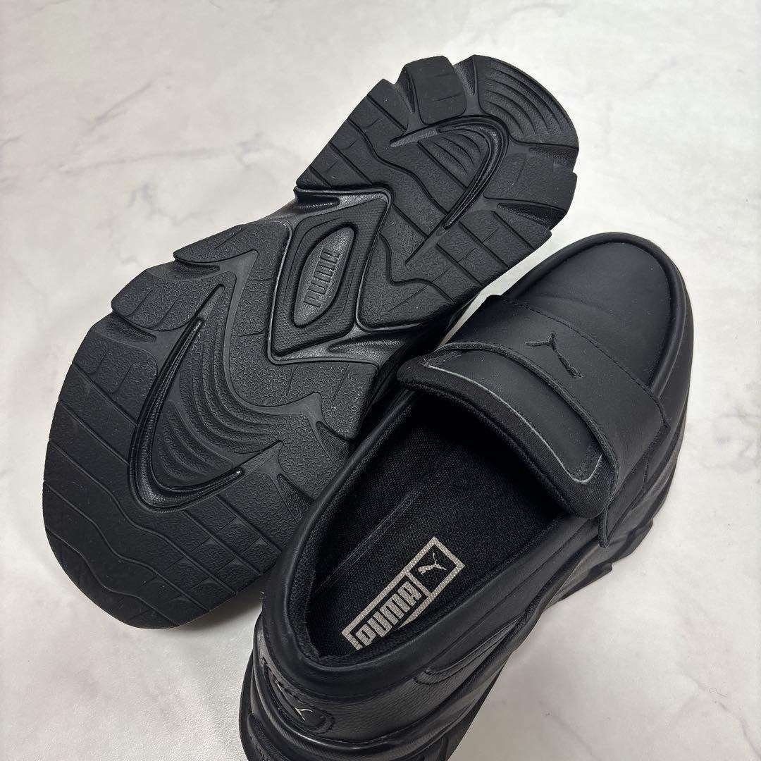 未使用級PUMA プーマ LOAFYR WNS ローファー 23cm 厚底 黒｜Yahoo