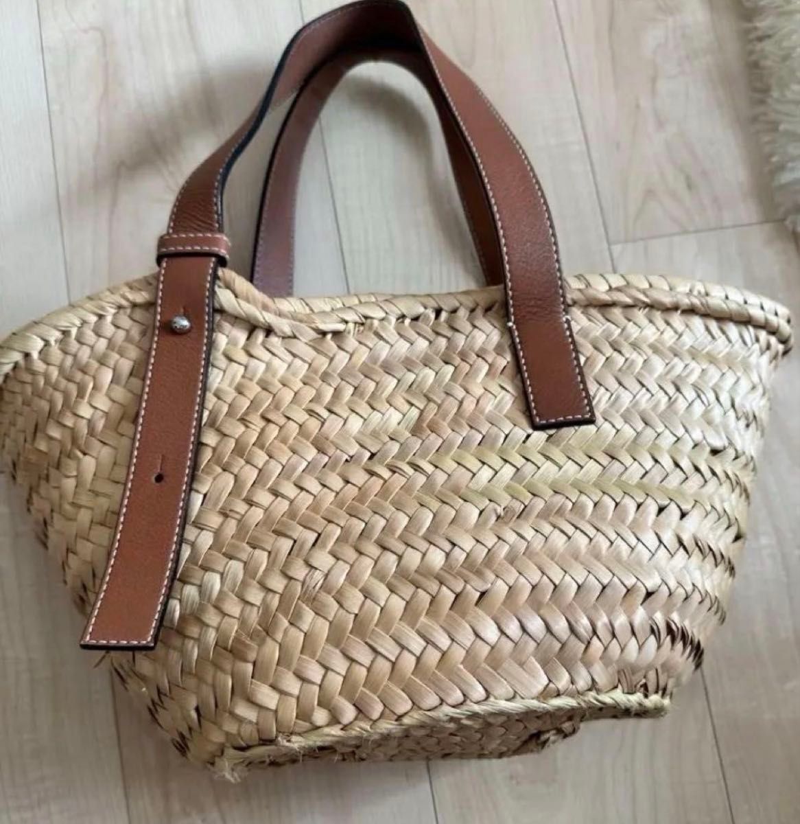 LOEWE ロエベ アナグラム バスケットバッグ スモール かごバッグ