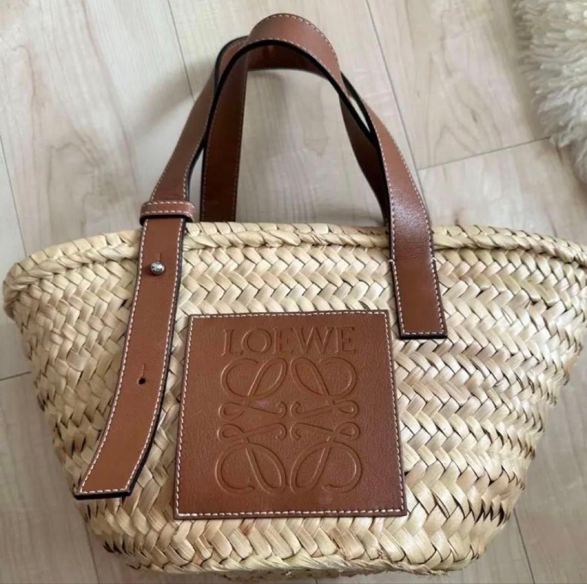 LOEWE ロエベ アナグラム バスケットバッグ スモール かごバッグ
