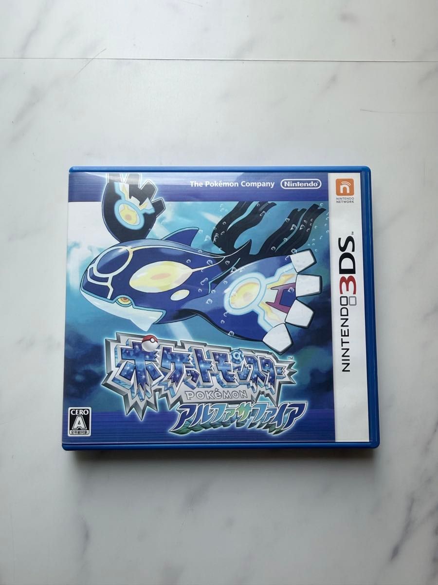 動作確認済】ポケットモンスター アルファサファイア 3DS ポケモン