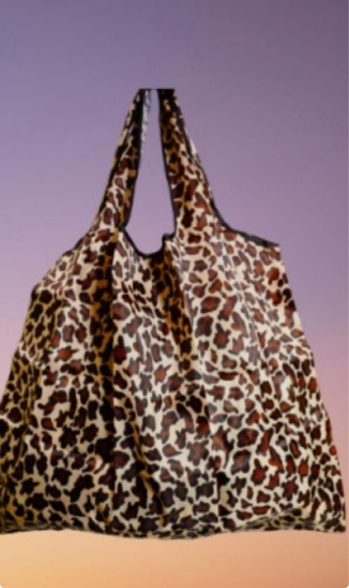 エコバッグ 豹柄 レオパード ヒョウ柄 大容量 折りたたみ｜Yahoo