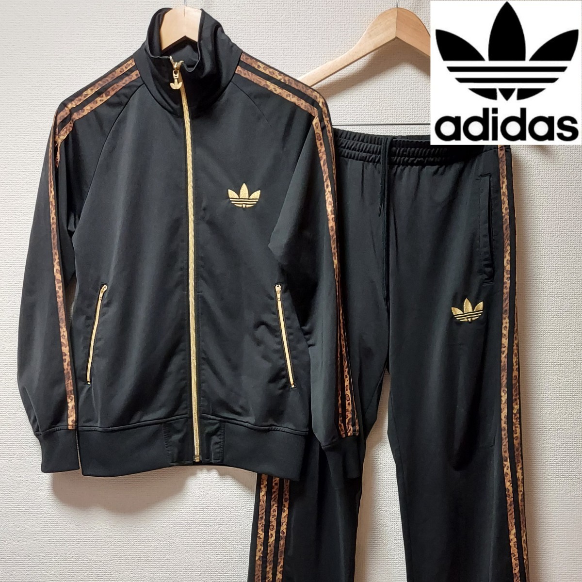 adidas トレフォイル 上下セット メンズ Sサイズ アディダス