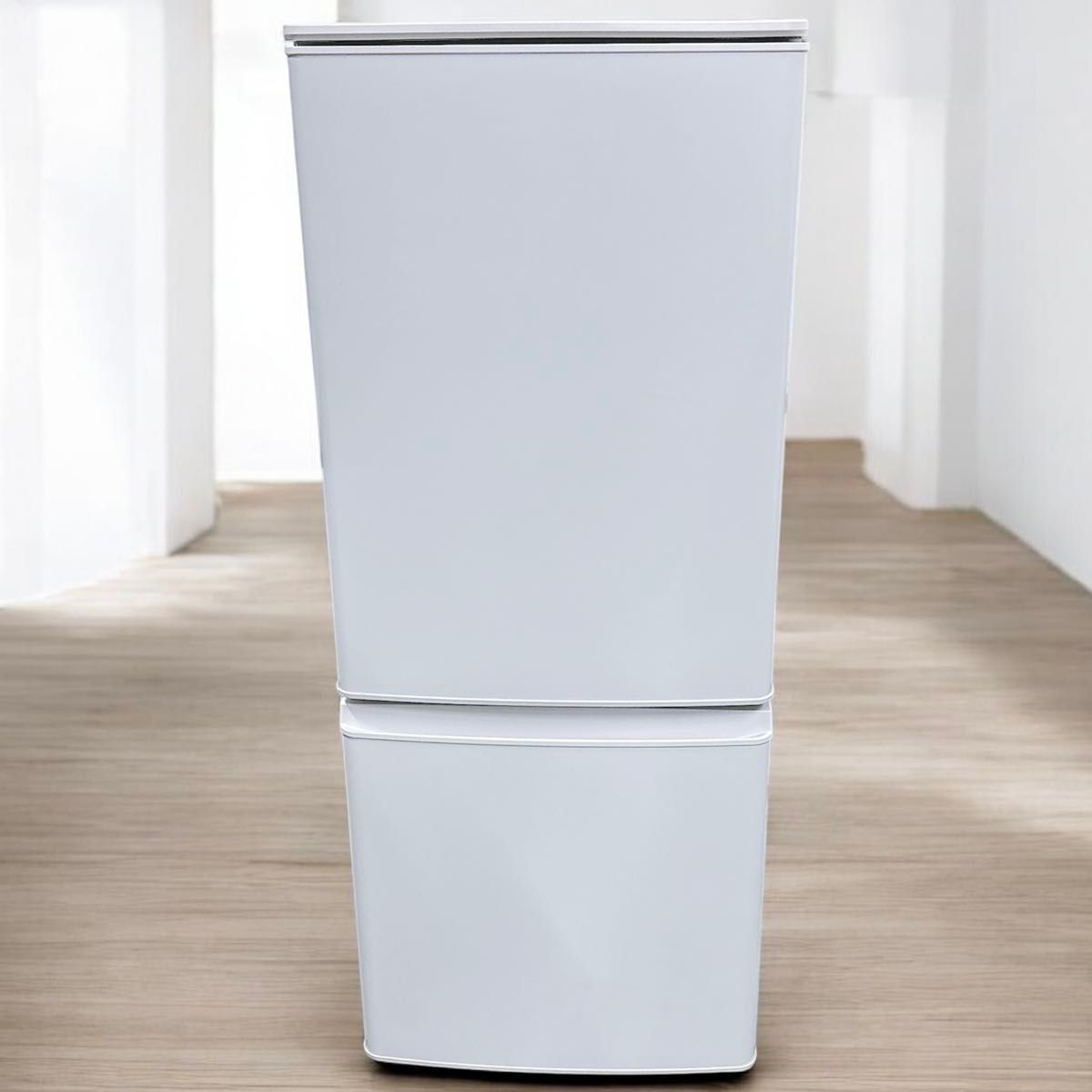 送料設置費込み 訳あり2024年製 三菱2ドア146L冷凍冷蔵庫マット