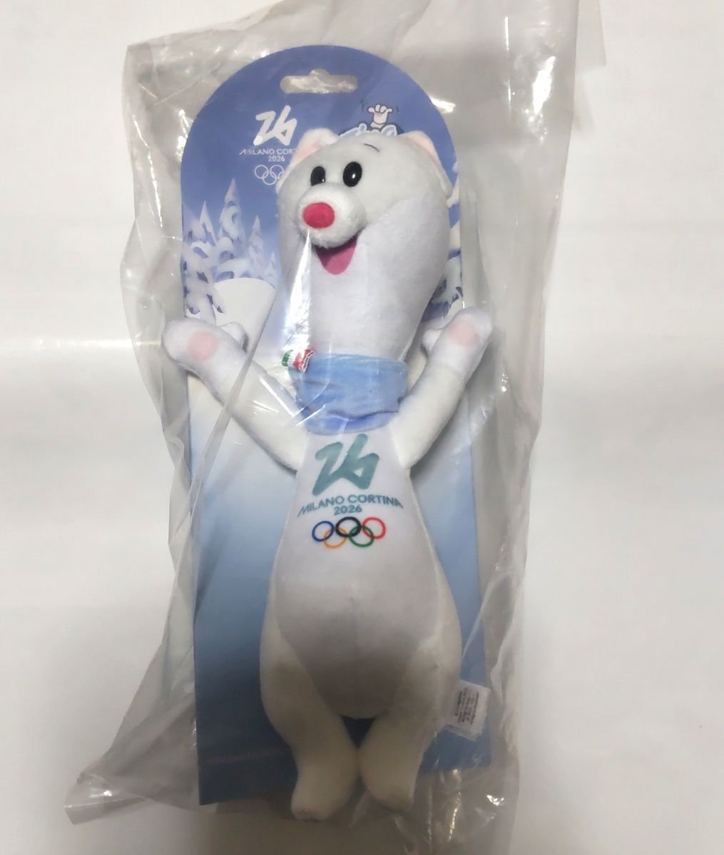 ティナ Tina ぬいぐるみ ミラノ コルティナ オリンピック マスコット