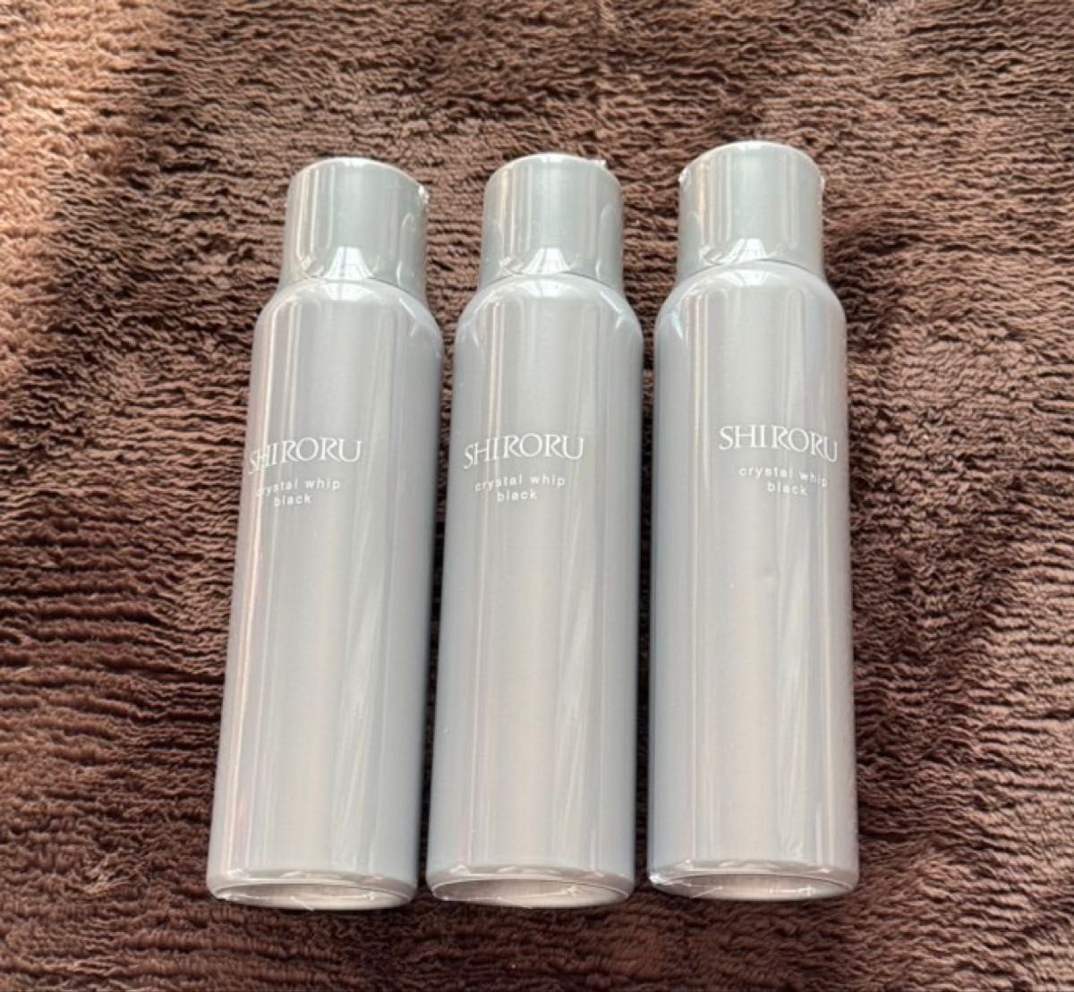 SHIRORU クリスタルホイップ ブラック 3本セット｜Yahoo!フリマ（旧