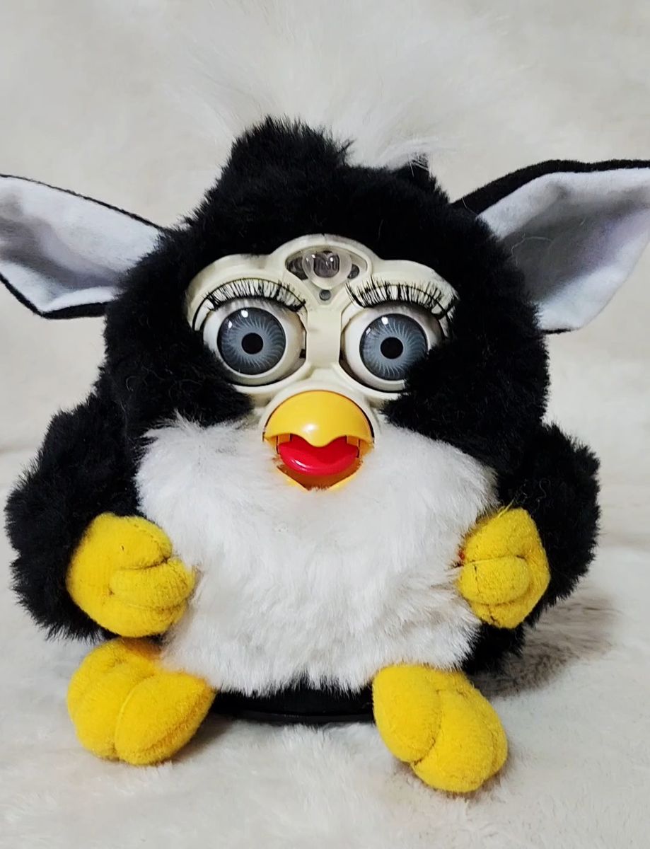 ファービー2 シュガースノー 白×オリーブ目② ホワイト×オリーブアイ