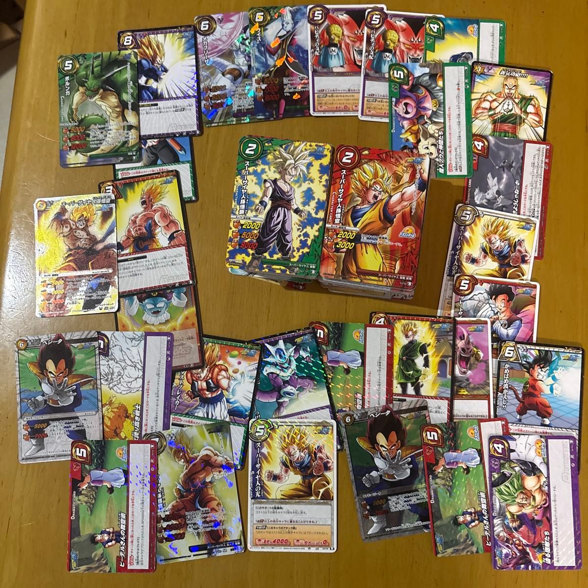 ミラクルバトルカードダス ドラゴンボール ノーマル R SR 合計250枚