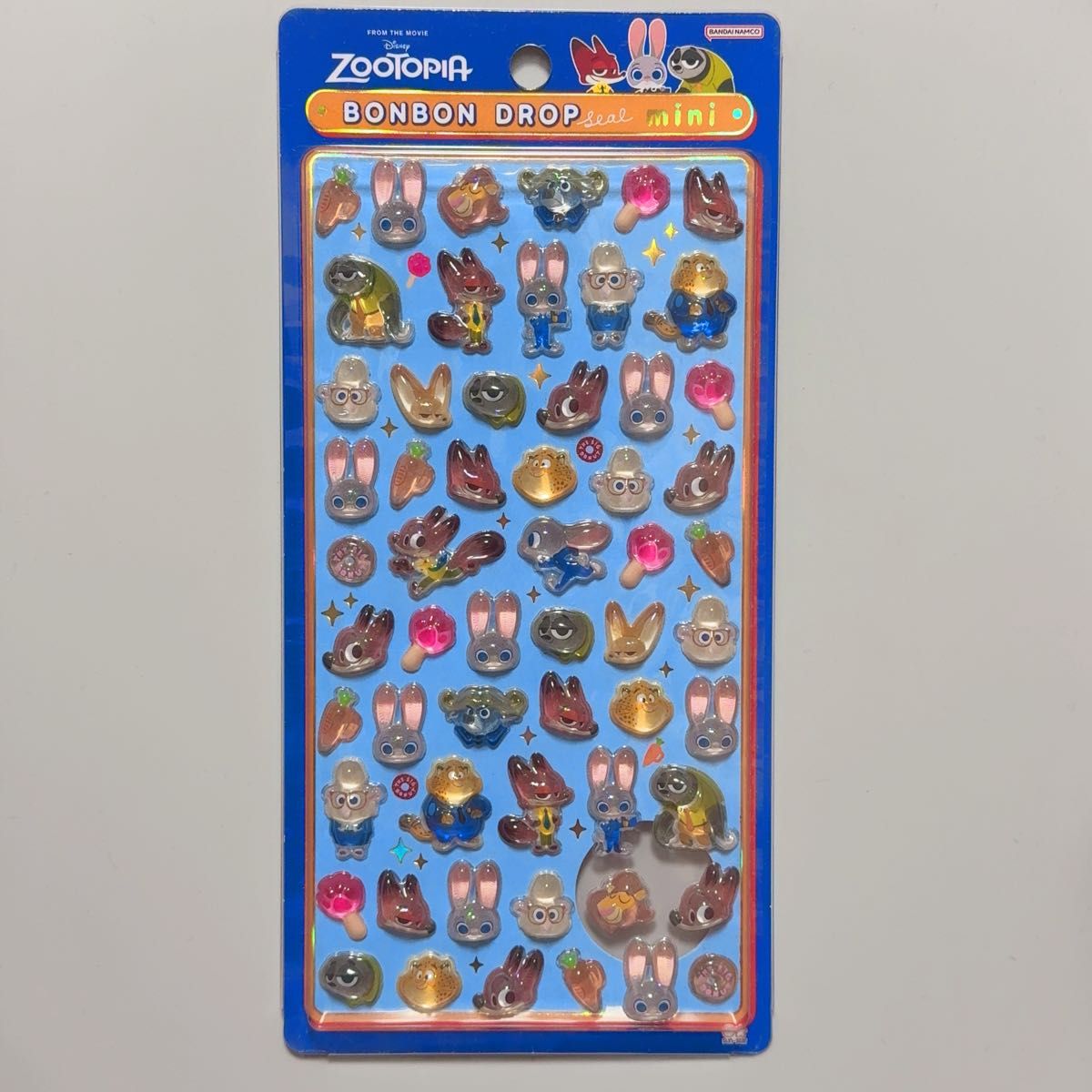 ボンボンドロップシール ズートピア ミニ ディズニー mini サンスター