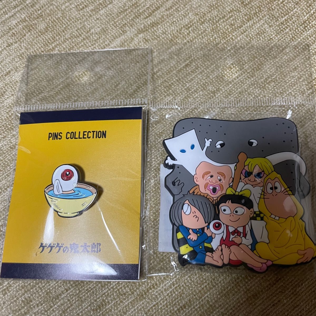 ゲゲゲの鬼太郎 ピンバッジとマグネット｜Yahoo!フリマ（旧PayPayフリマ）
