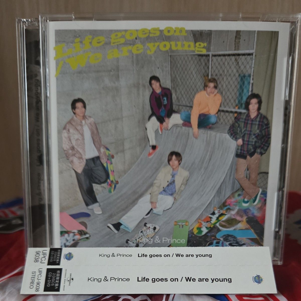 King & Prince Life goes on / We are young 初回限定盤A CD+DVD